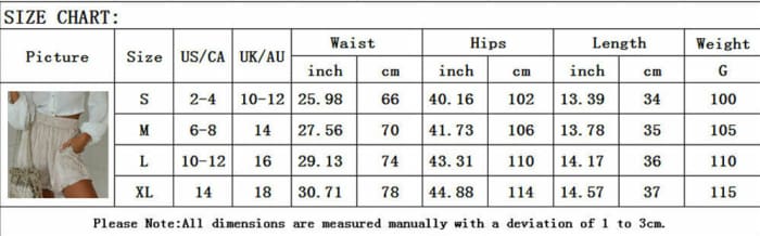 Fashion Women Loose High Waist Casual Bow Knot Trousers Floral Lace Beach Gym Stripe Elastic Waistband Hot Shorts