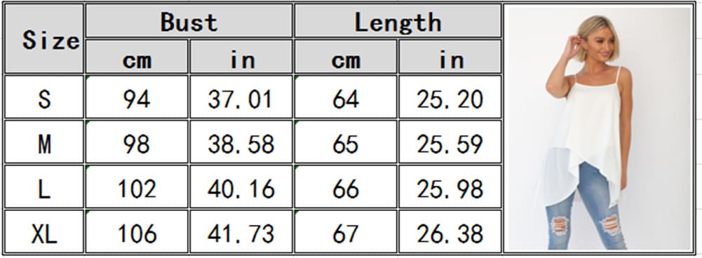 New Women Ladies Vest Tank Top Chiffon Long Loose Solid Beach Casual Swing Cami Tops Blouse Summer Clothes