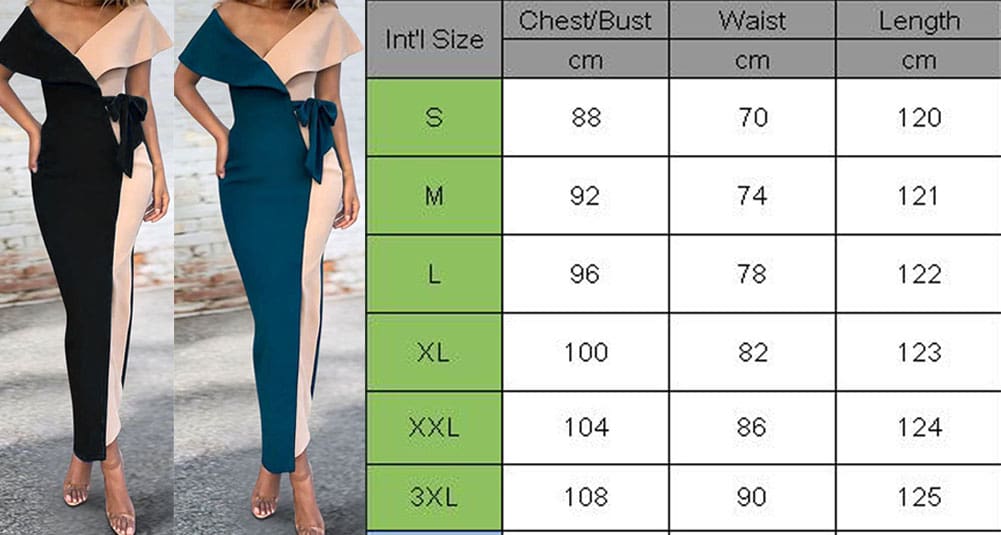 Fashion Women Sexy Deep V-Neck Splicing Prom Evening Party Elegant Ladies Summer Bodycon Casual Long Dress Plus Size