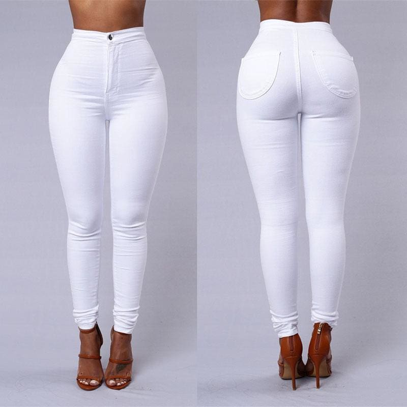 Female Trousers High Waist Stretch Slim Pencil Trousers Women Clothing Pants Sexy Ladies Plus Size Skinny Pants S-3XL