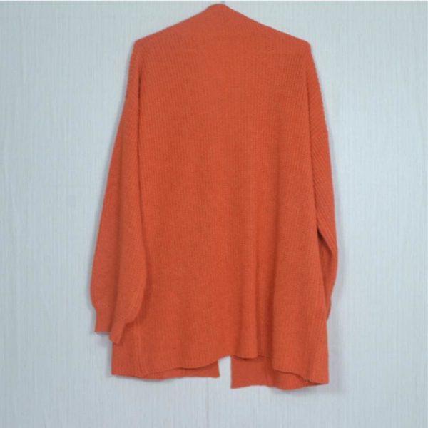 The Best Knitted Sweater Cardigan Long Sleeve Pocketed Sweater Women Open Stitch Casual Loose Female Elegant Jumper Coat Online - Takalr