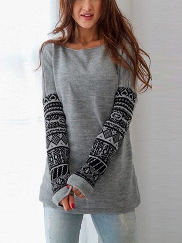 The Best Knitted Sweater Women Sweaters Pullovers Autumn Winter Casual Long Sleeve Knitwear Jumper Long Sweater Female Tops Online - Source Silk