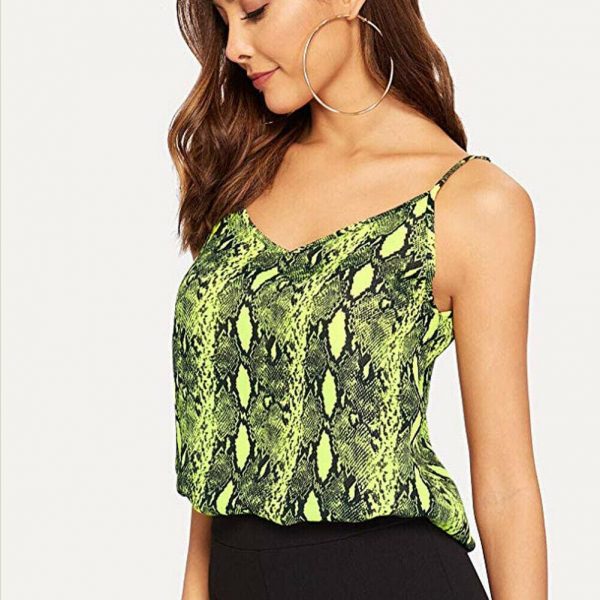 The Best Ladies Summer Beach Casual Camisole Vest Deep V Neck Women Sleeveless Cami Tank Strappy Tops Online - Takalr