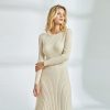 The Best Long Knitted Sweater Dress for Women Casual Winter Sweater Dress Online - Takalr