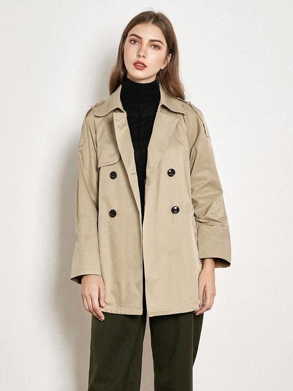 The Best Loose Korean Temperament Short Coat Female Outercoat Online - Takalr