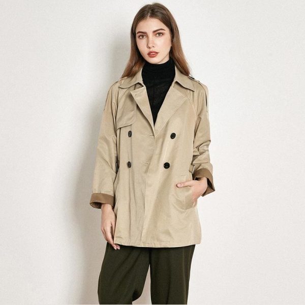 The Best Loose Korean Temperament Short Coat Female Outercoat Online - Takalr