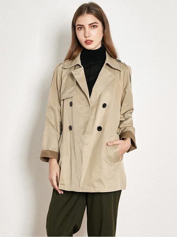 The Best Loose Korean Temperament Short Coat Female Outercoat Online - Takalr