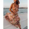 The Best Loose Strap Dress Summer Sexy Boho Camis Befree Maxi Dress Floral Plus Sizes Dresses Online - Takalr