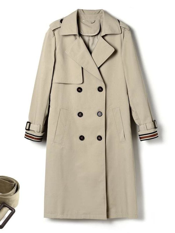 The Best Loose Ties Long Outercoat Casual Coat Online - Takalr