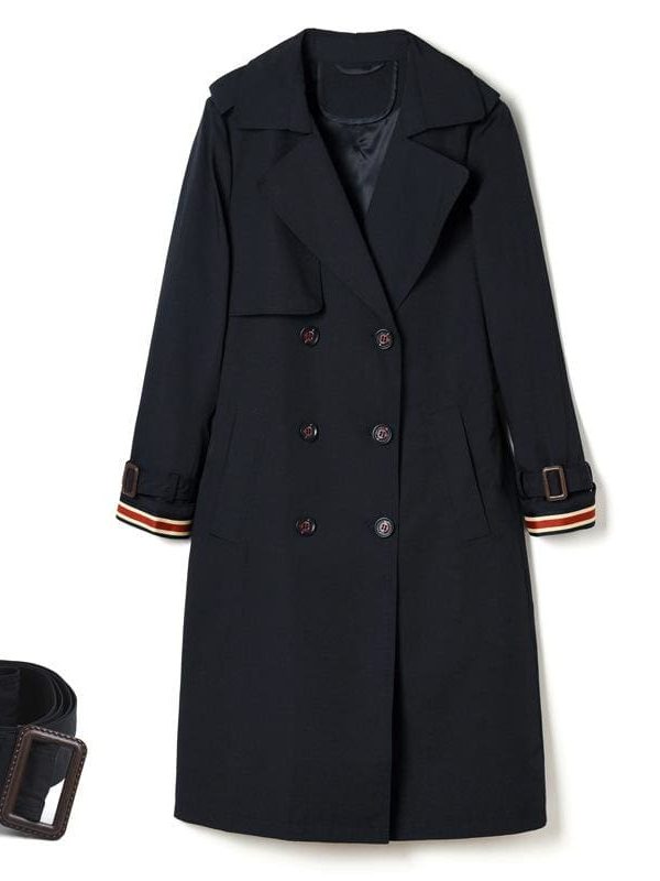 The Best Loose Ties Long Outercoat Casual Coat Online - Takalr