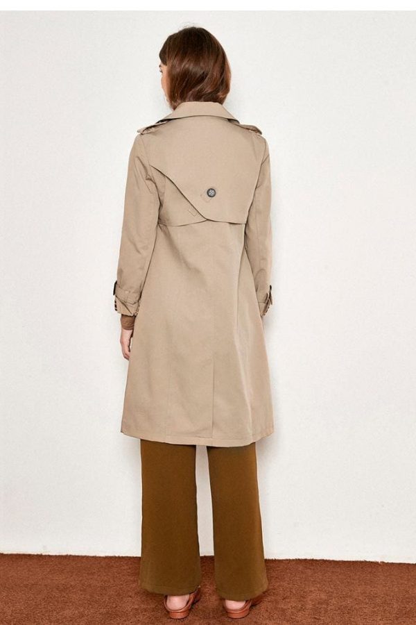 The Best Loose Ties Long Outercoat Casual Coat Online - Takalr