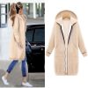 The Best New Autumn Winter Women Casual Long Zipper Hooded Jacket Sweatshirt Online - Takalr