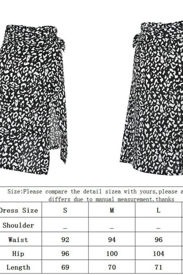 The Best New Elegant Women Ladies Sexy Summer High Waist Skirts Beachwear 2019 Fashion Leopard Beach Casual Skirts Hot Online - Source Silk