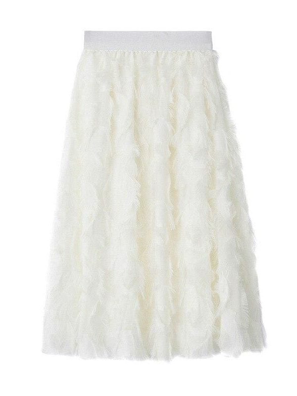 The Best New Fashion New Women Ladies Elastic High Waist Mesh Tulle Tutu Skirt Feather Princess Party Bouffant Skirts Online - Source Silk