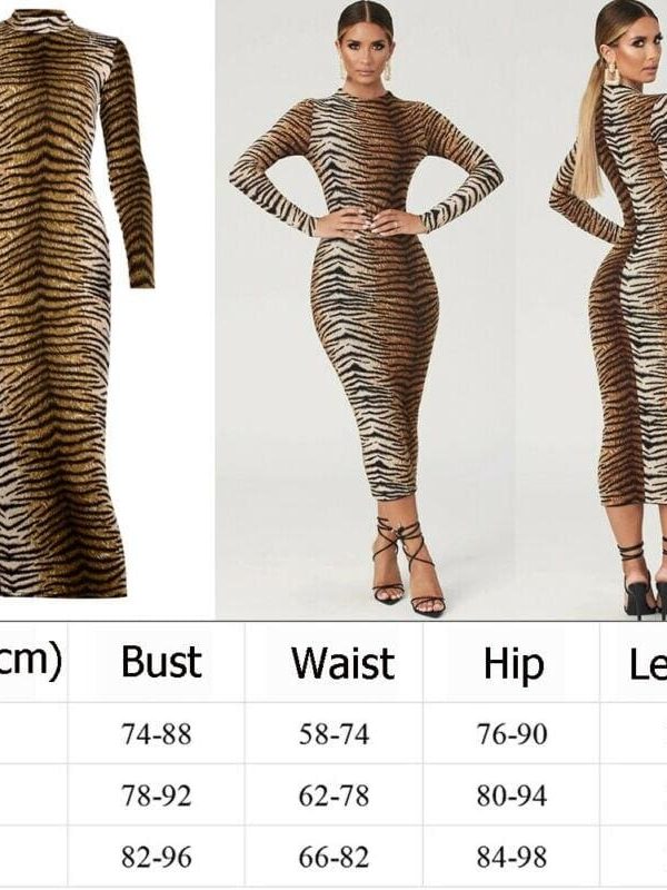 The Best New Fashion Women's Long Sleeve Stretch Package Hip Bodycon Long Dress Ladies Casual Holiday Party Clubwear Online - Source Silk