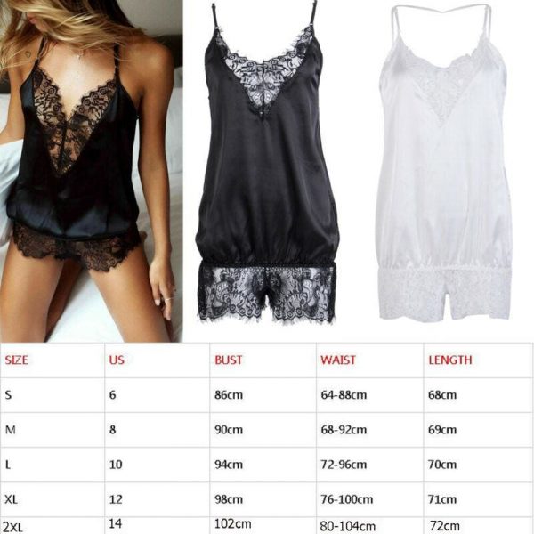 The Best New Lingerie Lace Babydoll Women's Underwear Nightwear Sleepwear Bodysuit Women Lady Sexy Clothes Bodysuits Online - Source Silk