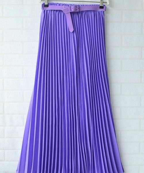 The Best New Summer Women Ladies Elegant Long Skirt Retro Maxi Chiffon High Waist Solid Casual Pleated Beach Long Skirt Sundress Online - Takalr