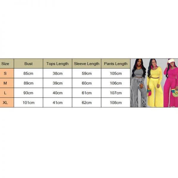 The Best New Women 2Pcs Outfits Short Crop Top Blouse + Wide Leg Loose Pants Playsuit Bodysuit Jumpsuit Romper Clothes Set Online - Takalr