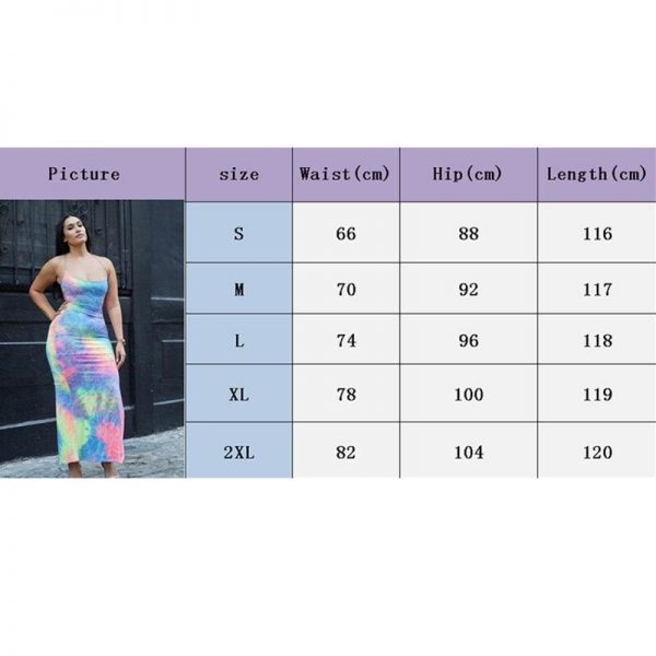 The Best New Women Backless Holiday Beach Strappy Bodycon Dress Summer Tie Dyeing Party Slim Dresses Clubwear Online - Takalr