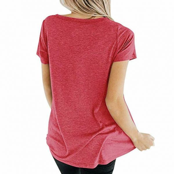 The Best New Women Casual Hollow Out Neck Tops Summer Short Sleeve Cotton Shirt Blouse Fashion Ladies Loose Solid Shirts Online - Takalr