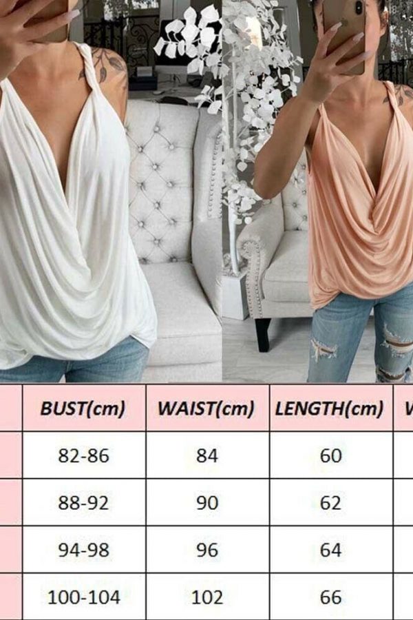 The Best New Women Casual Strap Sheer Sleeveless Solid Tank Top Summer Ladies V-neck Loose Camisole Crop Tank Tops Vest Shirt Online - Takalr