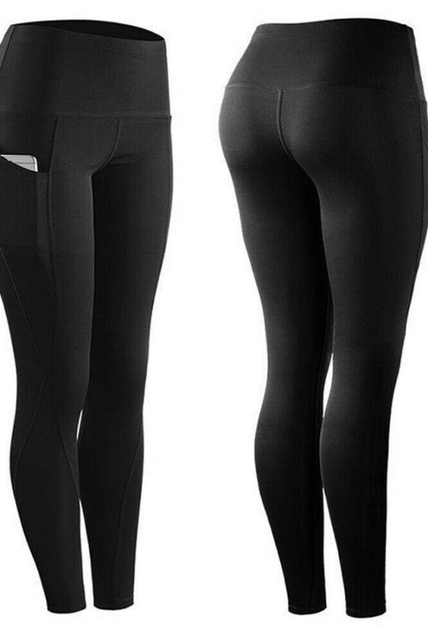 The Best New Women Ladies Sport Push Up Elastic Pants Casual Workout Gym Fitness Leggings Stretchy Trousers Sportswear Online - Takalr