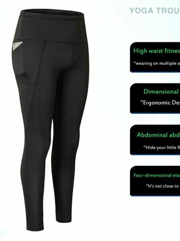 The Best New Women Ladies Sport Push Up Elastic Pants Casual Workout Gym Fitness Leggings Stretchy Trousers Sportswear Online - Takalr