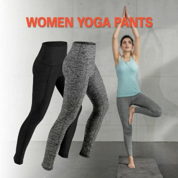 The Best New Women Ladies Sport Push Up Elastic Pants Casual Workout Gym Fitness Leggings Stretchy Trousers Sportswear Online - Takalr