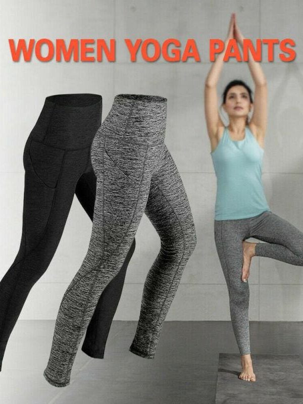 The Best New Women Ladies Sport Push Up Elastic Pants Casual Workout Gym Fitness Leggings Stretchy Trousers Sportswear Online - Takalr