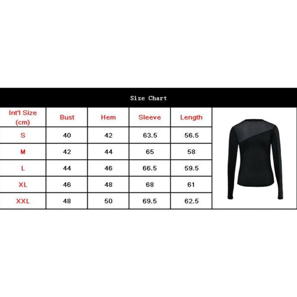 The Best New Women Long Sleeve Fitness Gym Running T-Shirt Quick-Dry Active Sport Top Training Solid Casual T-shirts Online - Takalr