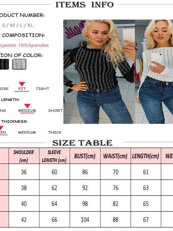 The Best New Women Long Sleeve Loose Tee Shirts Fashion Ladies Autumn Winter Diamond Shining Casual Slim Fit Blouse Tops Shirt Online - Takalr