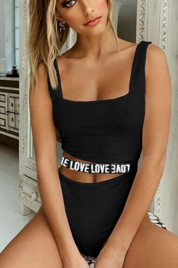 The Best New Women One-piece Swimsuit Beachwear Swimwear Push-up Monokini Push Up Padded Bikini Bathing Suit Online - Source Silk