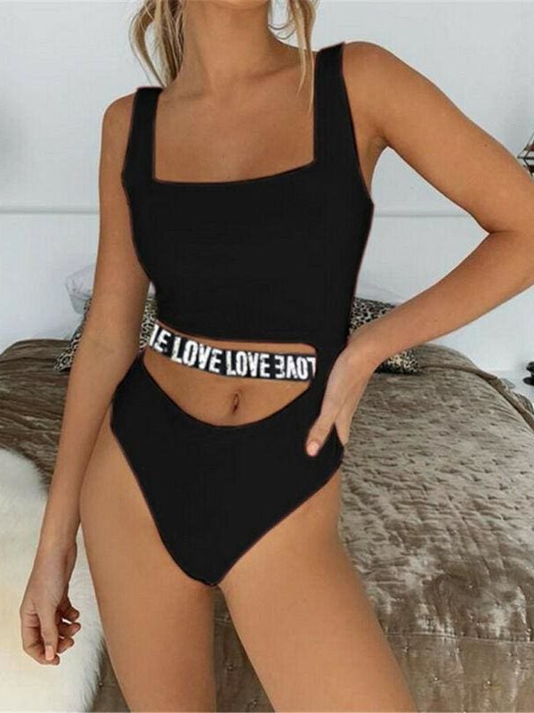 The Best New Women One-piece Swimsuit Beachwear Swimwear Push-up Monokini Push Up Padded Bikini Bathing Suit Online - Source Silk