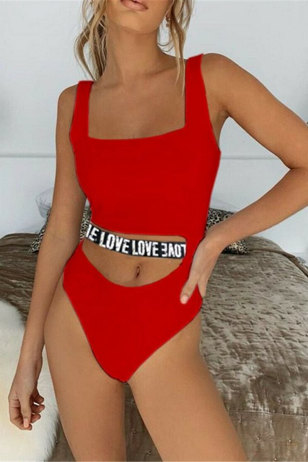 The Best New Women One-piece Swimsuit Beachwear Swimwear Push-up Monokini Push Up Padded Bikini Bathing Suit Online - Source Silk