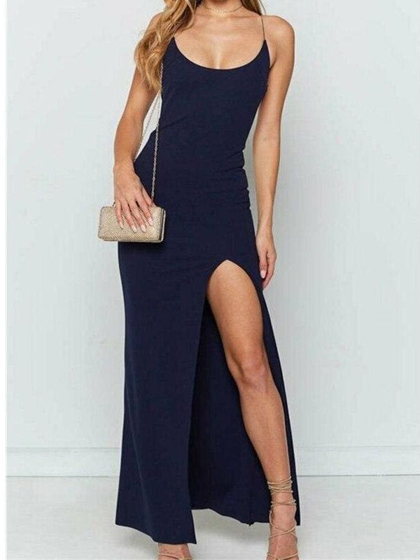 The Best New Women Sleeveless Bandage Bodycon Dress Summer Ladeis Backless Solid Casual Beach Party Slim Dress Sundress Online - Takalr