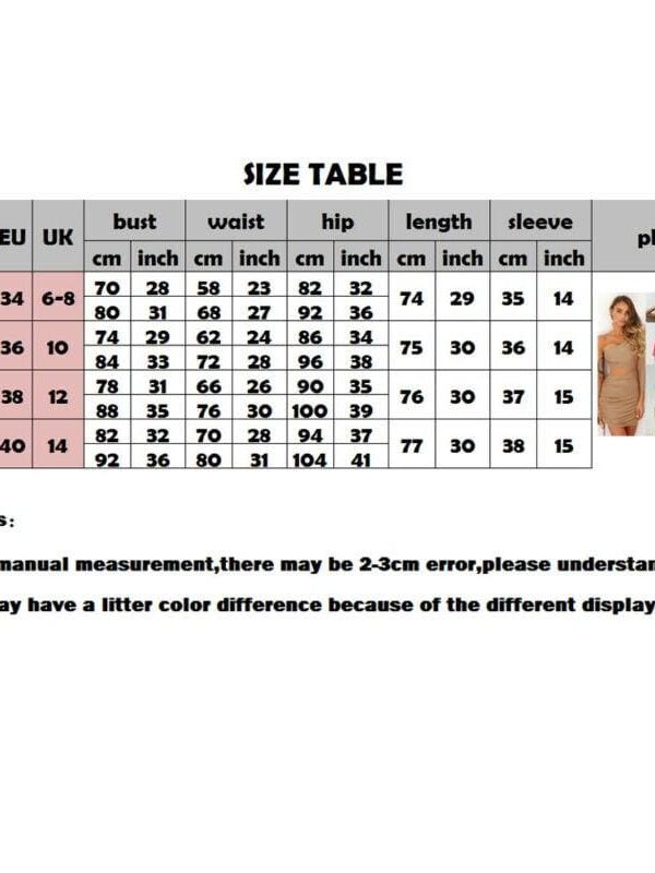 The Best New Women's Lady Solid Color One Shoulder Hollow Out Bandage Bodycon Mini Dress Cocktail Club Dress Clubwear Online - Takalr