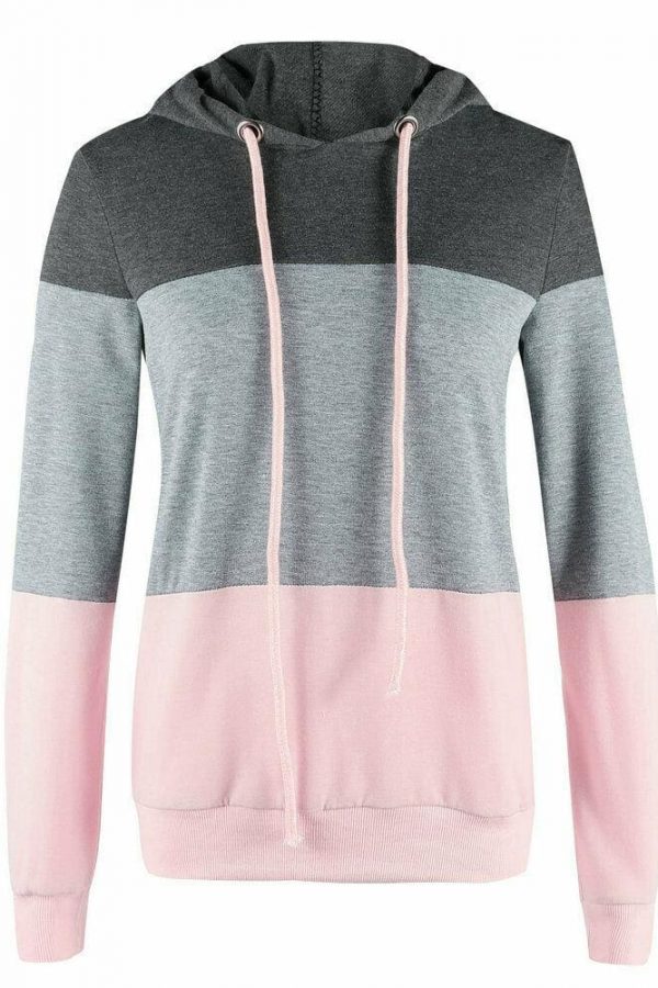 The Best New Women's Long Sleeve Casual Hoodies Sweatshirts Sport Hooded Coat Jumper Pullover Tops Outwear Women Clothes Online - Takalr