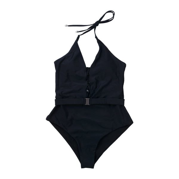 The Best One Piece Swimsuit Solid Beach Bandage Bathing Suits Women Swimming Suit Online - Takalr