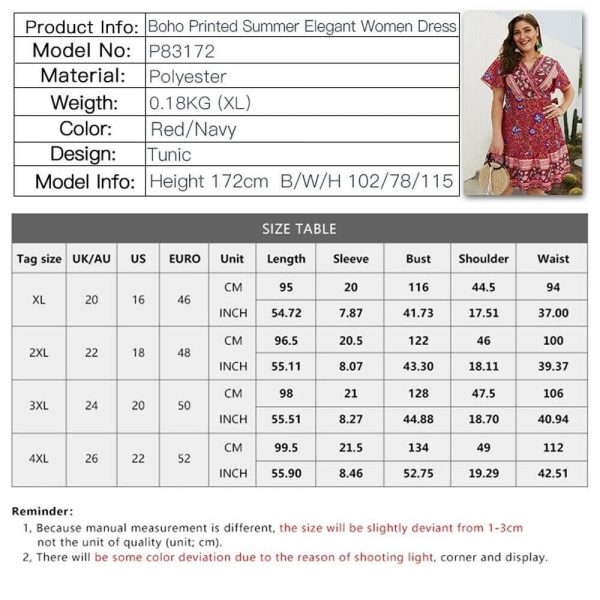 The Best Plus Size Women Short Sleeve Wrap Boho Floral Mini Dress Fashion Ladies Summer Sundress Casual V Neck Holiday Beach Clothes Online - Takalr