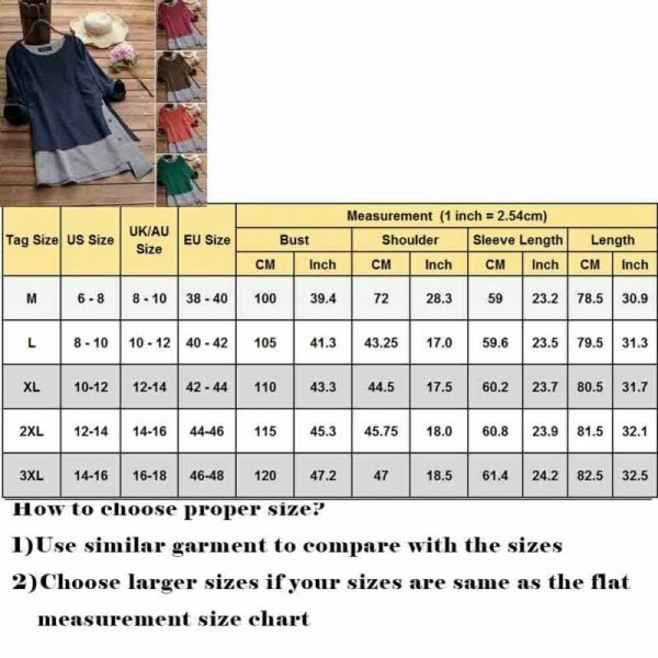 The Best Plus Size Women V Neck Summer Tops Ladies Casual Long Sleeve Tunic Baggy Loose T Shirts Tunic Tops Women Clothes Online - Takalr