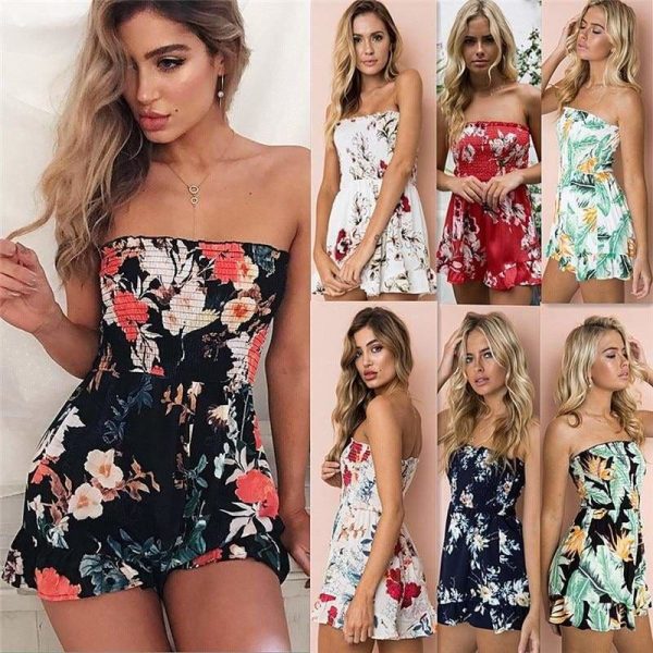 The Best Rompers Womens Dress Fashion Sexy Clothing Sleeveless Overalls Online - Source Silk