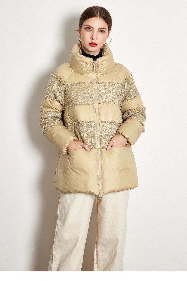 The Best Short Stitching Down Jacket Online - Takalr