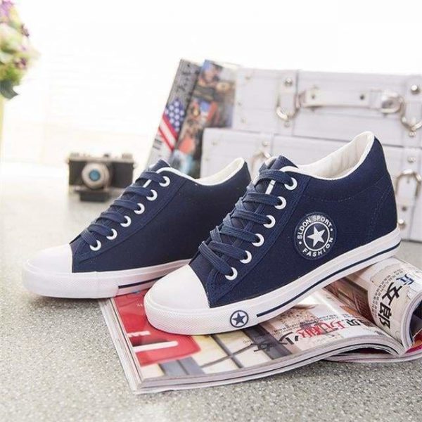 The Best Sneakers Wedges Canvas Shoes Women Casual Shoes Online - Source Silk