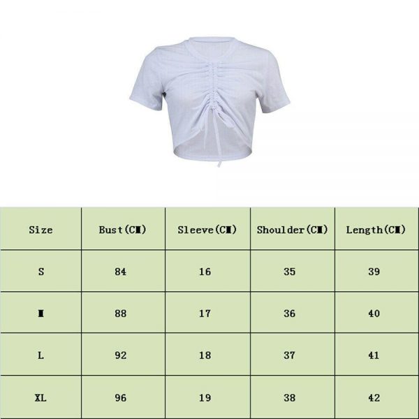 The Best Solid White Casual Tops Camis Women's Summer Short Sleeve Bandage Tops Casual Vest Tank Tops T-Shirt Online - Takalr