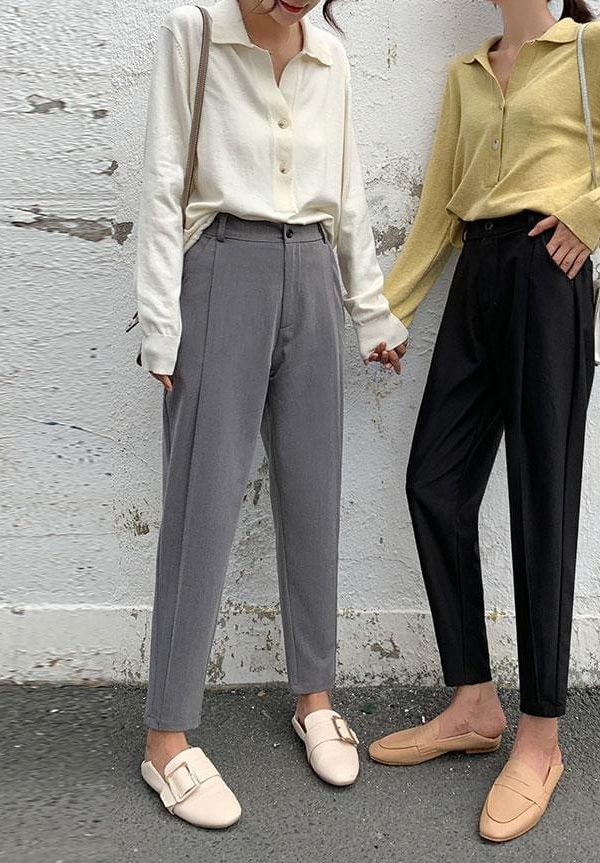 The Best Spring And Autumn Harem Pants Female Nine Points Loose Casual Pants Online - Takalr