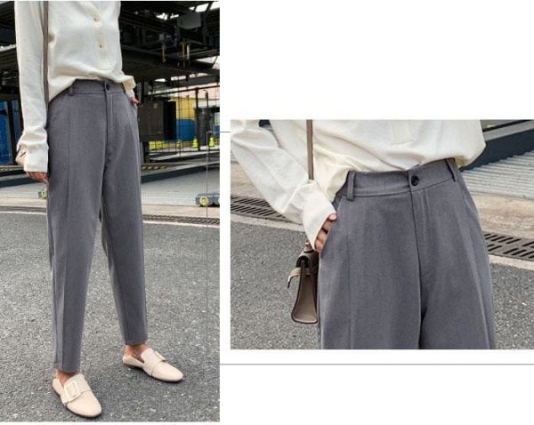 The Best Spring And Autumn Harem Pants Female Nine Points Loose Casual Pants Online - Takalr