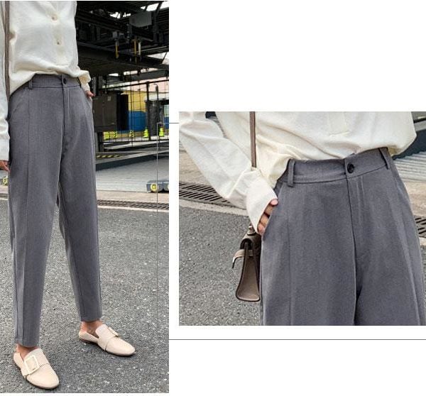 The Best Spring And Autumn Harem Pants Female Nine Points Loose Casual Pants Online - Takalr