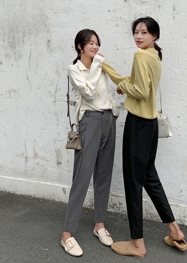 The Best Spring And Autumn Harem Pants Female Nine Points Loose Casual Pants Online - Takalr