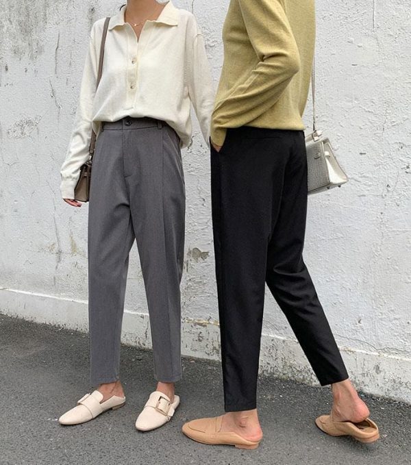 The Best Spring And Autumn Harem Pants Female Nine Points Loose Casual Pants Online - Takalr