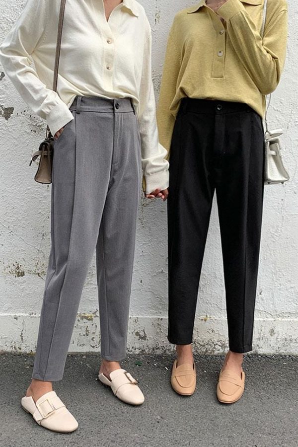 The Best Spring And Autumn Harem Pants Female Nine Points Loose Casual Pants Online - Takalr